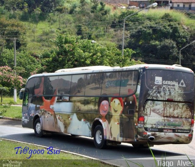 Turin Transportes GERMINAR na cidade de Ouro Branco, Minas Gerais, Brasil, por Tiago  Alves. Número da foto: #1015829.