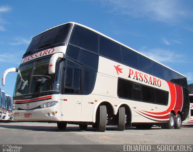 Pássaro Prata Transportadora Turística 2010 na cidade de Sorocaba, São Paulo, Brasil, por EDUARDO - SOROCABUS. ID da foto: 1017189.