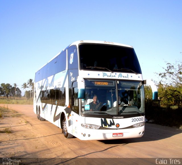 Pedra Azul Turismo 20000 na cidade de São Mateus, Espírito Santo, Brasil, por Caio Trés. Número da foto: #1017440.