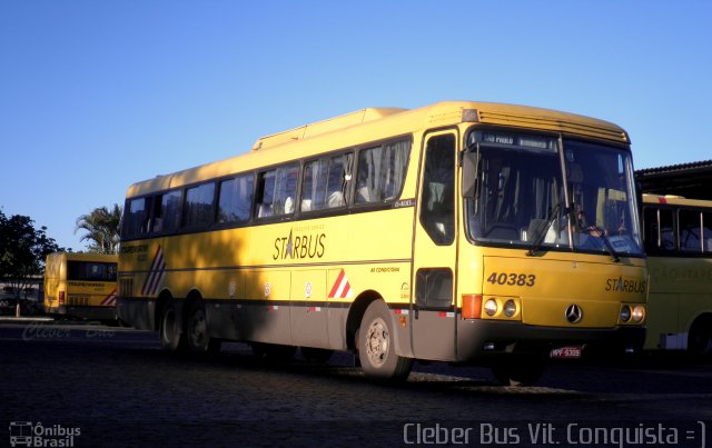 Viação Itapemirim 40383 na cidade de Vitória da Conquista, Bahia, Brasil, por Cleber Bus. ID da foto: 1017525.