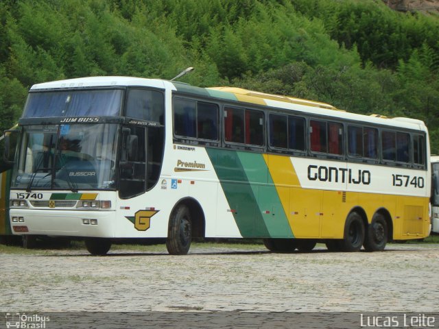 Empresa Gontijo de Transportes 15740 na cidade de Belo Horizonte, Minas Gerais, Brasil, por Lucas Leite. ID da foto: 1019534.