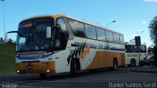 Sajotur - São João Turismo Jundiaí 197 na cidade de Praia Grande, São Paulo, Brasil, por Daniel Santos Sardi. Número da foto: #1018622.