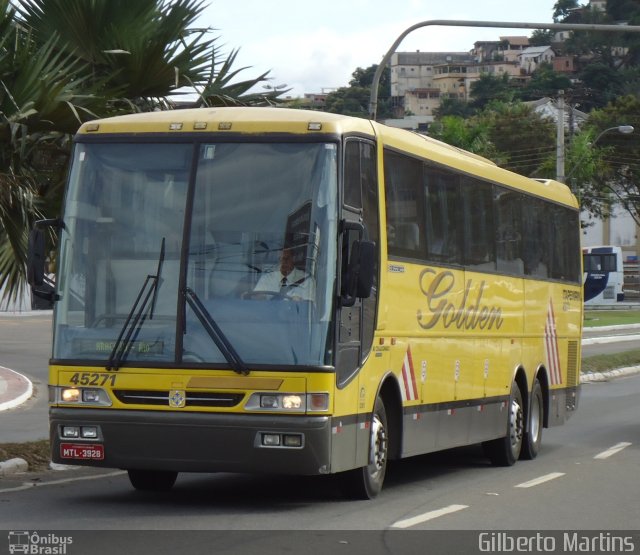 Viação Itapemirim 45271 na cidade de Vitória, Espírito Santo, Brasil, por Gilberto Martins. ID da foto: 1019675.