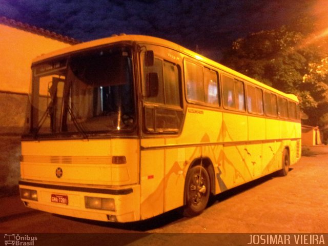 Ônibus Particulares 7281 na cidade de Curvelo, Minas Gerais, Brasil, por Josimar Vieira. ID da foto: 1018658.