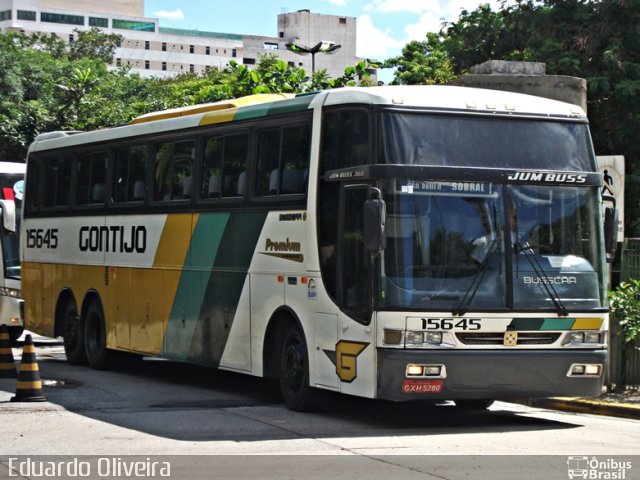 Empresa Gontijo de Transportes 15645 na cidade de São Paulo, São Paulo, Brasil, por Eduardo Oliveira. Número da foto: #1019051.