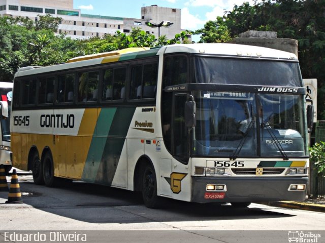 Empresa Gontijo de Transportes 15645 na cidade de São Paulo, São Paulo, Brasil, por Eduardo Oliveira. ID da foto: 1019051.