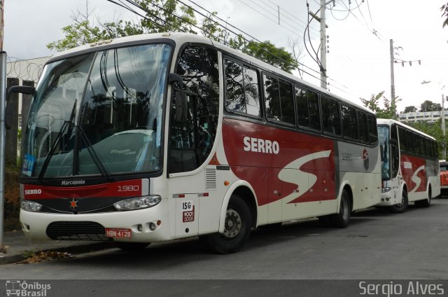 Viação Serro 1980 na cidade de Belo Horizonte, Minas Gerais, Brasil, por Sergio Alves. Número da foto: #1019718.