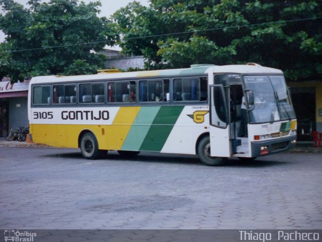 Empresa Gontijo de Transportes 3105 na cidade de Pirapora, Minas Gerais, Brasil, por Thiago  Pacheco. ID da foto: 1019464.