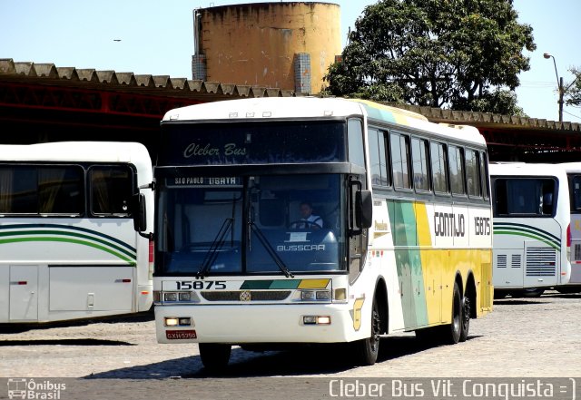 Empresa Gontijo de Transportes 15875 na cidade de Vitória da Conquista, Bahia, Brasil, por Cleber Bus. ID da foto: 1019905.