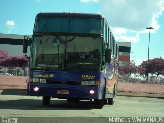 Viação Estrela 11320 na cidade de Goiânia, Goiás, Brasil, por Vicente Pinto Moreira. ID da foto: 1020780.