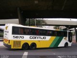 Empresa Gontijo de Transportes 5870 na cidade de Belo Horizonte, Minas Gerais, Brasil, por Leandro Macedo. ID da foto: :id.