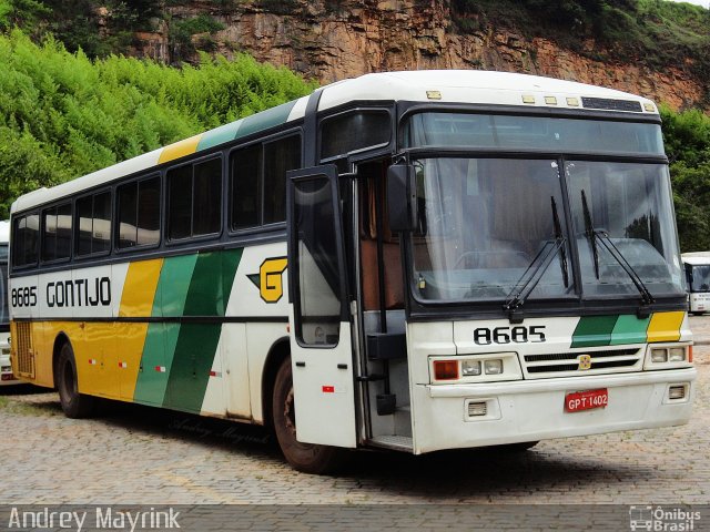 Empresa Gontijo de Transportes 8685 na cidade de Belo Horizonte, Minas Gerais, Brasil, por Andrey Gustavo. ID da foto: 1023493.