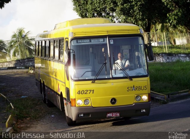 Viação Itapemirim 40271 na cidade de Salvador, Bahia, Brasil, por Felipe Pessoa de Albuquerque. Número da foto: #1023536.