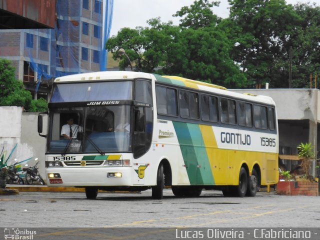 Empresa Gontijo de Transportes 15385 na cidade de Coronel Fabriciano, Minas Gerais, Brasil, por Lucas Oliveira. ID da foto: 1023259.