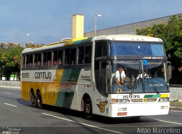 Empresa Gontijo de Transportes 15935 na cidade de Belo Horizonte, Minas Gerais, Brasil, por Adão Raimundo Marcelino. ID da foto: 1067074.