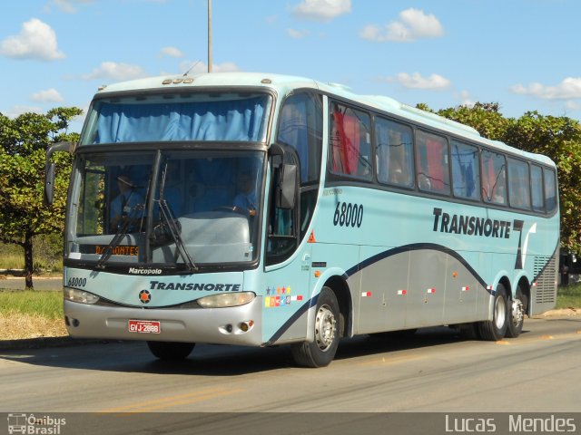 Transnorte - Transporte e Turismo Norte de Minas 68000 na cidade de Montes Claros, Minas Gerais, Brasil, por Lucas  Mendes. Número da foto: #1066429.