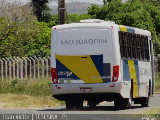 Viação São Joaquim 6611 na cidade de Teresina, Piauí, Brasil, por João Victor. ID da foto: 1065941.