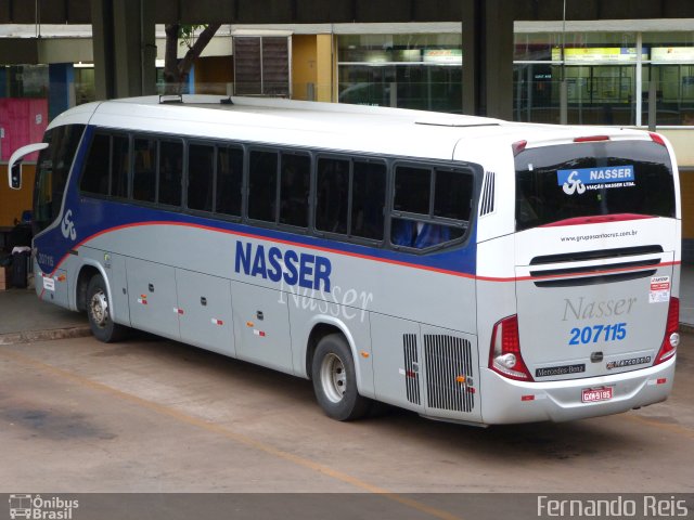 Viação Nasser 207115 na cidade de Ribeirão Preto, São Paulo, Brasil, por Fernando Reis. Número da foto: #1082812.