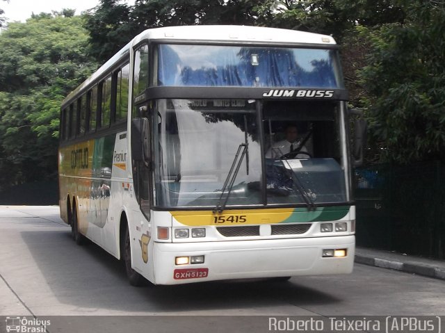 Empresa Gontijo de Transportes 15415 na cidade de São Paulo, São Paulo, Brasil, por Roberto Teixeira. Número da foto: #1085887.
