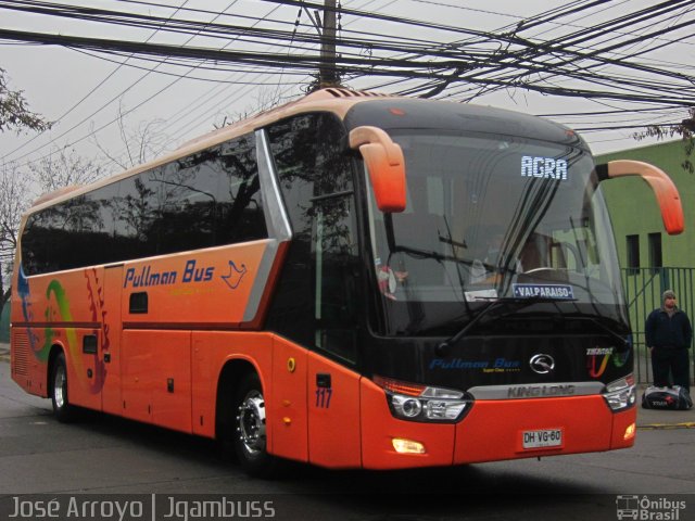 Pullman Bus 117 na cidade de , por José Arroyo Jgambuss. Número da foto: #1087229.