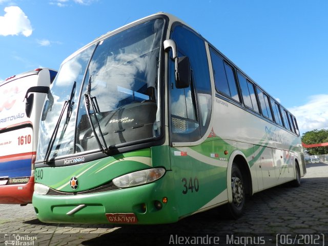 Viação Oeste de Minas 340 na cidade de Divinópolis, Minas Gerais, Brasil, por Alexandre  Magnus. Número da foto: #1086792.
