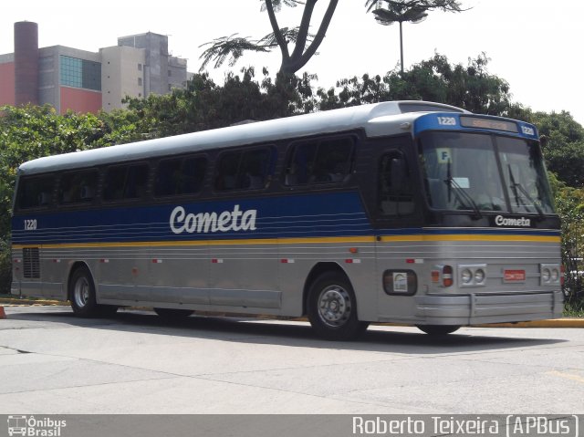 Viação Cometa 1220 na cidade de São Paulo, São Paulo, Brasil, por Roberto Teixeira. ID da foto: 1087738.