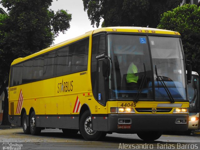 Viação Itapemirim 44045 na cidade de Rio de Janeiro, Rio de Janeiro, Brasil, por Alexsandro  Farias Barros. Número da foto: #1086611.