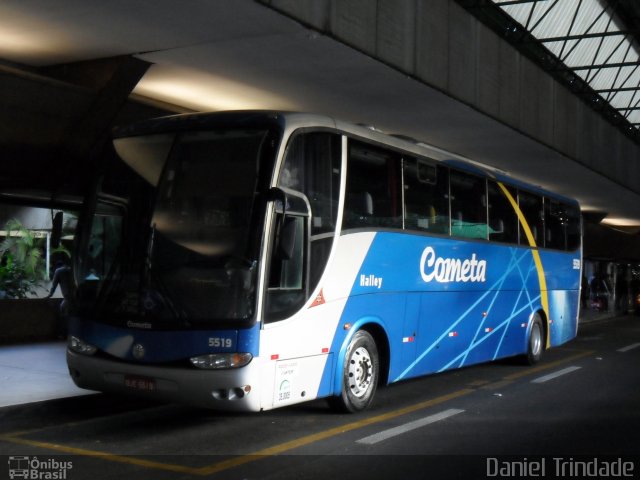 Viação Cometa 5519 na cidade de Guarulhos, São Paulo, Brasil, por Daniel Nascimento  Trindade. Número da foto: #1088543.
