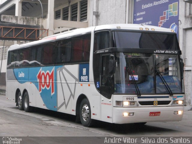 Auto Viação 1001 9902 na cidade de Rio de Janeiro, Rio de Janeiro, Brasil, por André Vitor  Silva dos Santos. Número da foto: #1089119.