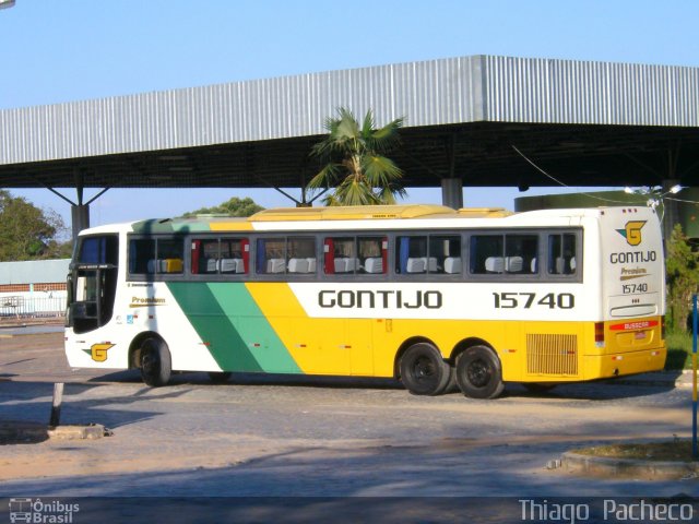 Empresa Gontijo de Transportes 15470 na cidade de Januária, Minas Gerais, Brasil, por Thiago  Pacheco. ID da foto: 1088677.