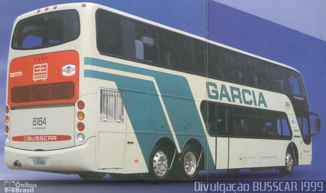 Viação Garcia 6164 na cidade de Joinville, Santa Catarina, Brasil, por Rafael Rosa. ID da foto: 1091753.