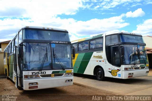 Empresa Gontijo de Transportes 15840 na cidade de São João do Paraíso, Minas Gerais, Brasil, por Alan Jeferson Nunes da Silva. Número da foto: #1092173.