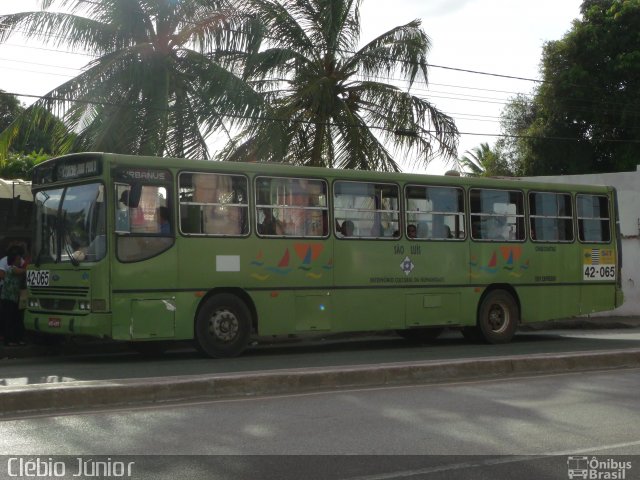 1001 Expresso 42-065 na cidade de São Luís, Maranhão, Brasil, por Clébio Júnior. ID da foto: 1091371.