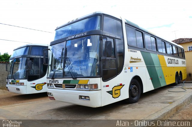 Empresa Gontijo de Transportes 15815 na cidade de São João do Paraíso, Minas Gerais, Brasil, por Alan Jeferson Nunes da Silva. Número da foto: #1092171.