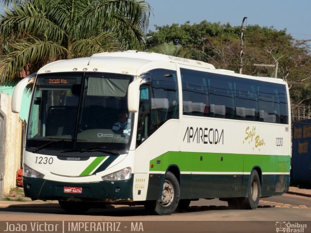 Viação Nossa Senhora Aparecida 1230 na cidade de Imperatriz, Maranhão, Brasil, por João Victor. Número da foto: #1092768.