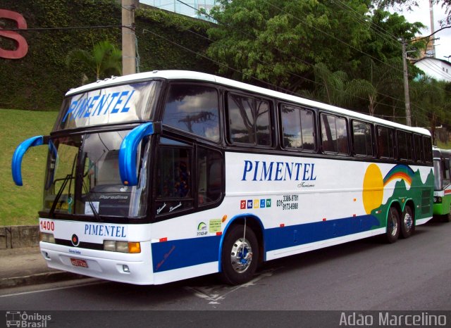 Pimentel Turismo 1400 na cidade de Belo Horizonte, Minas Gerais, Brasil, por Adão Raimundo Marcelino. Número da foto: #1093664.