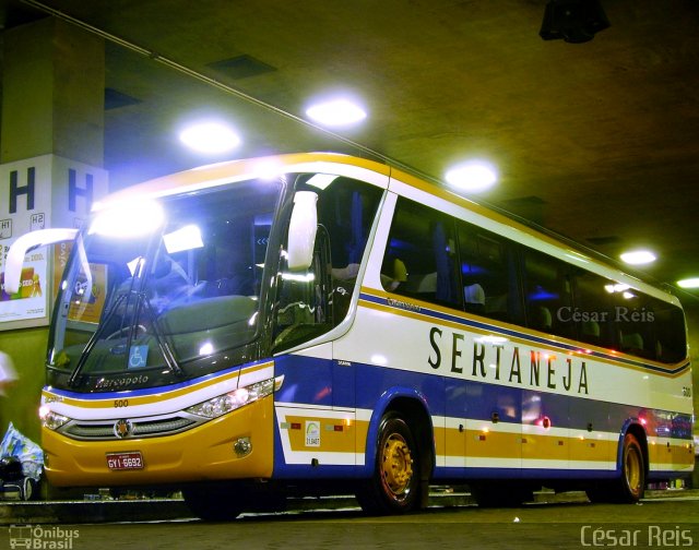 Viação Sertaneja 500 na cidade de Belo Horizonte, Minas Gerais, Brasil, por César Ônibus. Número da foto: #1093512.