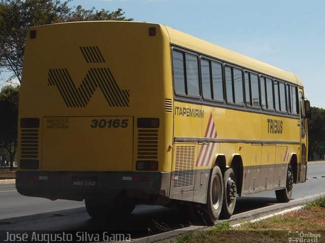 Viação Itapemirim 30165 na cidade de Brasília, Distrito Federal, Brasil, por José Augusto da Silva Gama. ID da foto: 1093651.