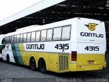 Empresa Gontijo de Transportes 4315 na cidade de Contagem, Minas Gerais, Brasil, por Sérgio Augusto Braga Canuto. ID da foto: :id.