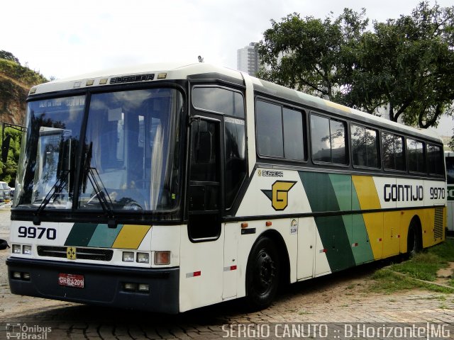 Empresa Gontijo de Transportes 9970 na cidade de Belo Horizonte, Minas Gerais, Brasil, por Sérgio Augusto Braga Canuto. ID da foto: 1094718.