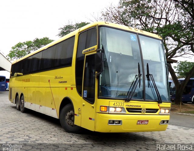 Viação Itapemirim 45335 na cidade de Vitória, Espírito Santo, Brasil, por Rafael Rosa. Número da foto: #1094629.