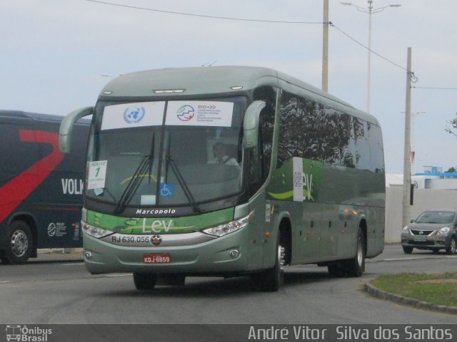 Lev Transporte Rodoviário RJ 630.056 na cidade de Rio de Janeiro, Rio de Janeiro, Brasil, por André Vitor  Silva dos Santos. Número da foto: #1097600.