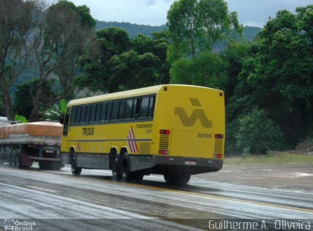 Viação Itapemirim 30199 na cidade de Manhuaçu, Minas Gerais, Brasil, por Guilherme A.  Oliveira. ID da foto: 1097905.