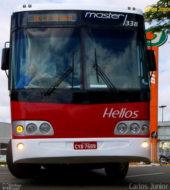 Helios Coletivos e Cargas 338 na cidade de Goiânia, Goiás, Brasil, por Carlos Júnior. Número da foto: #1097148.