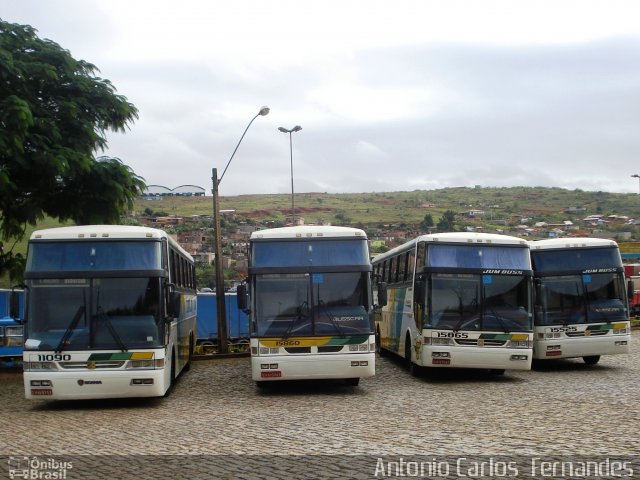 Empresa Gontijo de Transportes 11090 na cidade de João Monlevade, Minas Gerais, Brasil, por Antonio Carlos Fernandes. Número da foto: #1098492.
