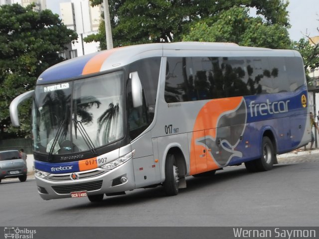 Fretcar 907 na cidade de Fortaleza, Ceará, Brasil, por Wernan Saymon. Número da foto: #1098675.