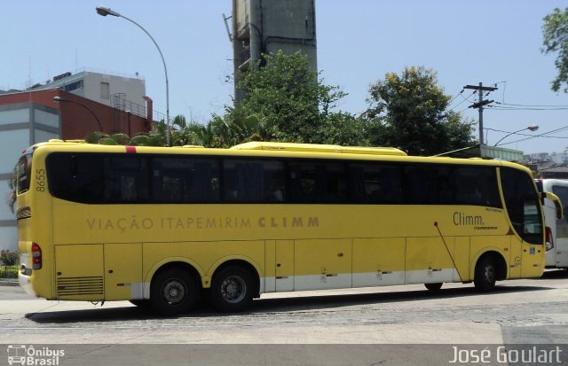 Viação Itapemirim 8655 na cidade de Rio de Janeiro, Rio de Janeiro, Brasil, por José Goulart. Número da foto: #1099891.