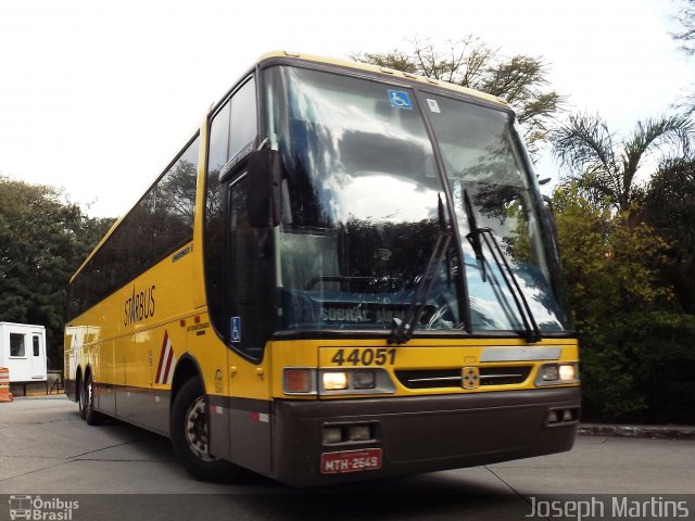 Viação Itapemirim 44051 na cidade de São Paulo, São Paulo, Brasil, por Joseph Martins. Número da foto: #1100024.