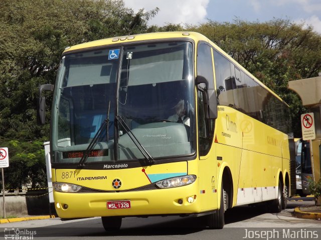 Viação Itapemirim 8871 na cidade de São Paulo, São Paulo, Brasil, por Joseph Martins. Número da foto: #1099975.