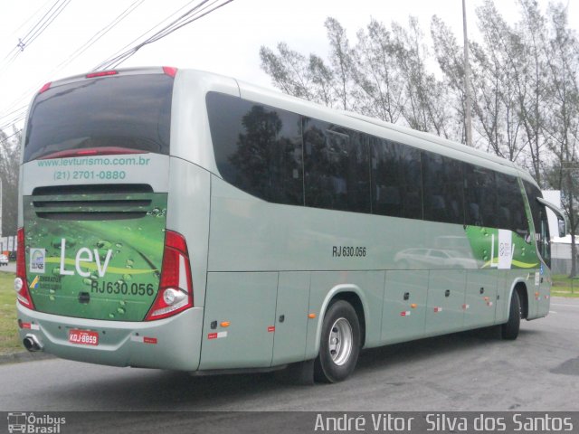 Lev Transporte Rodoviário RJ 630.056 na cidade de Rio de Janeiro, Rio de Janeiro, Brasil, por André Vitor  Silva dos Santos. Número da foto: #1099063.